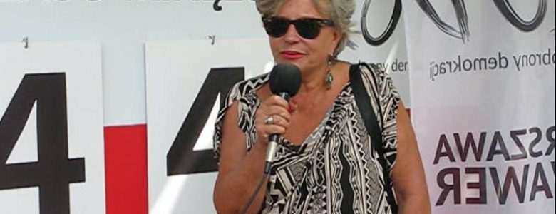 Krystyna Janda dla KOD-u