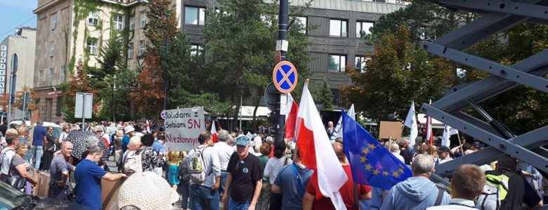 Gorący dzień przed Sejmem – 18.07.2018 r.