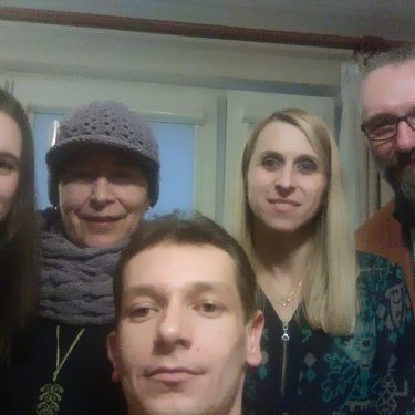 KOD Łódź z czapką u pani Zofii