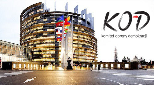 KOD w Strasburgu