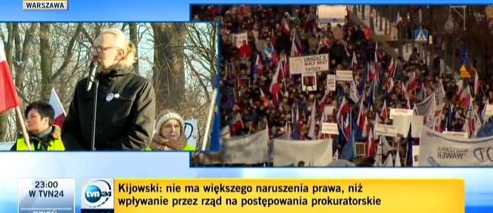 Manifestacje KOD 23.01.2016 - zaczynamy!