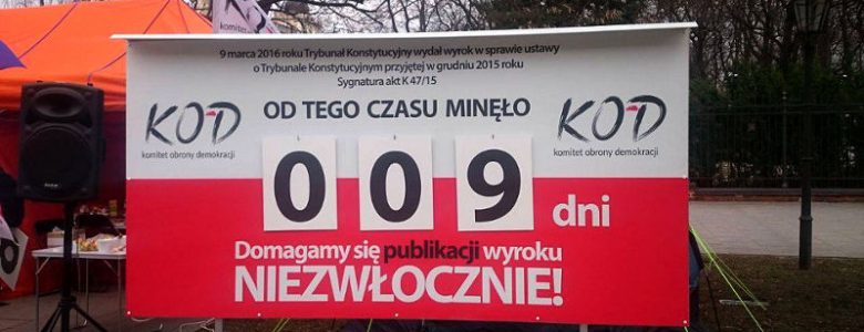 A wyrok TK wciąż nie opublikowany...