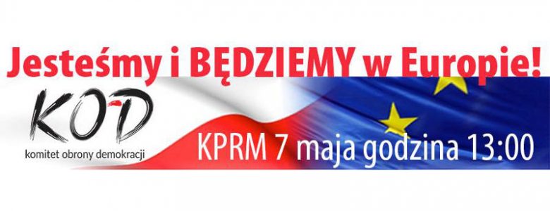 "Jesteśmy i będziemy w Europie" wielki marsz KOD-u i opozycji