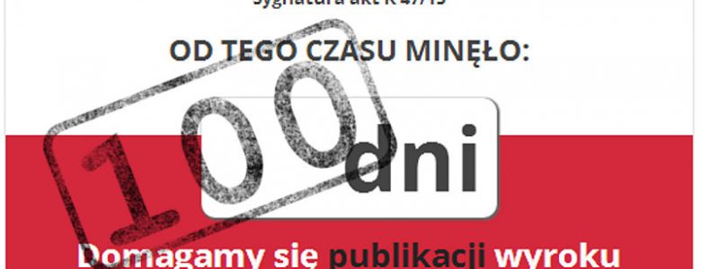 Studniówka KOD - piątek godz. 17-20